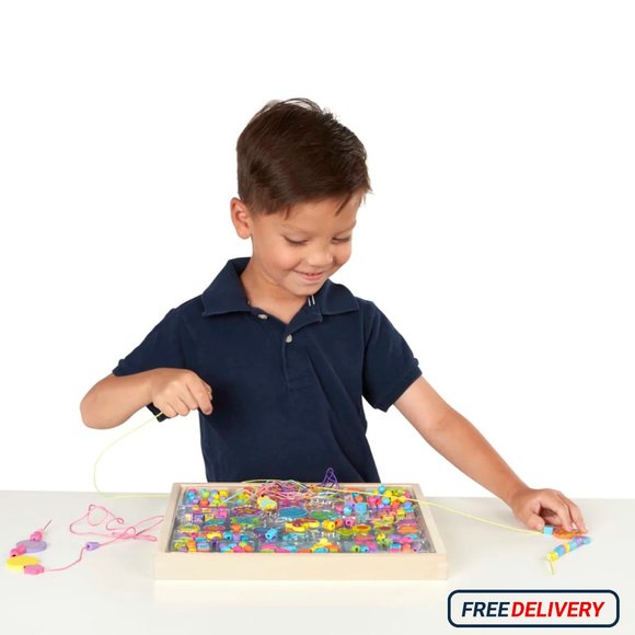 Created by Me! Bead Bouquet Wooden Bead Kit| Kids Toys - Picture 7 of 8